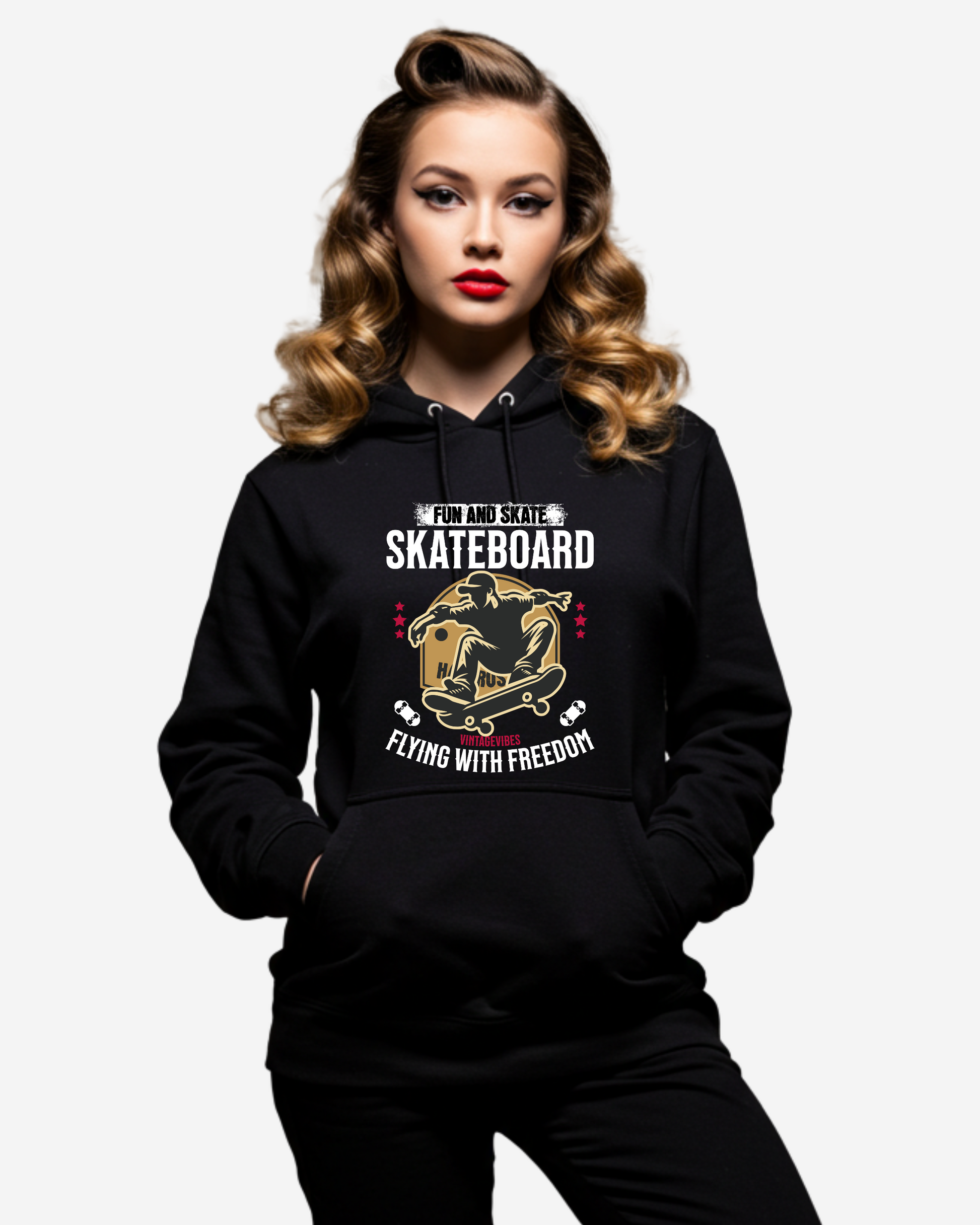Skateboard Women's Oversized Hoodie
