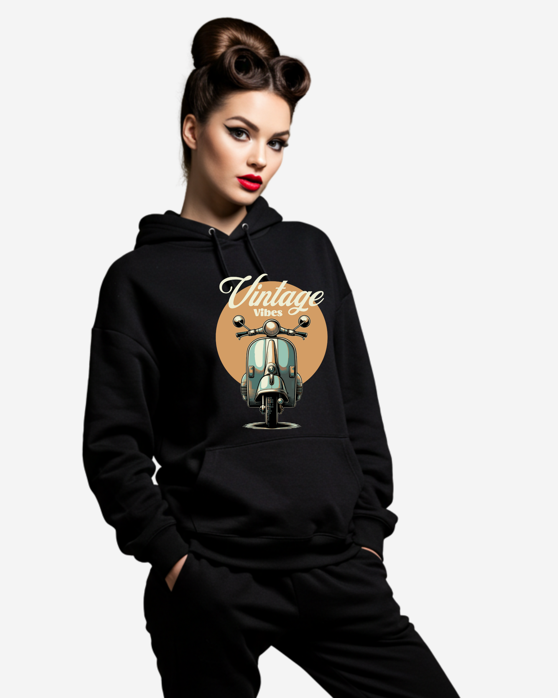 Vintage Ride Women's Oversized Hoodie
