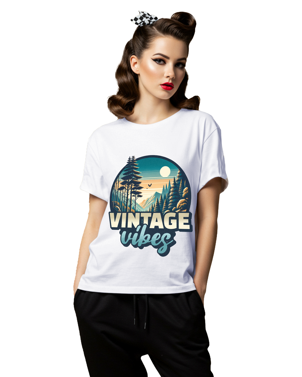 Wildlife Forest Women's Oversized T-Shirt