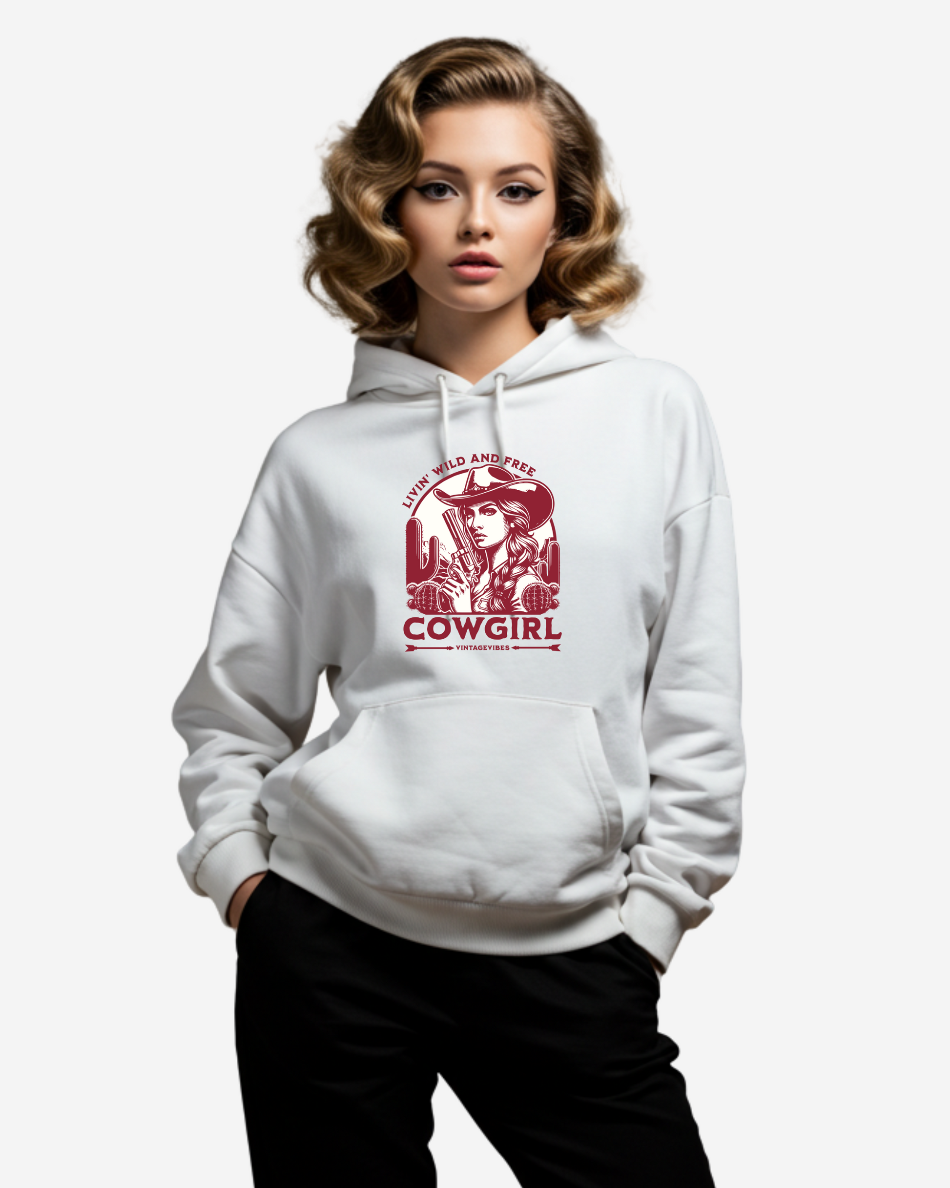 Cowgirl Women's Oversized Hoodie