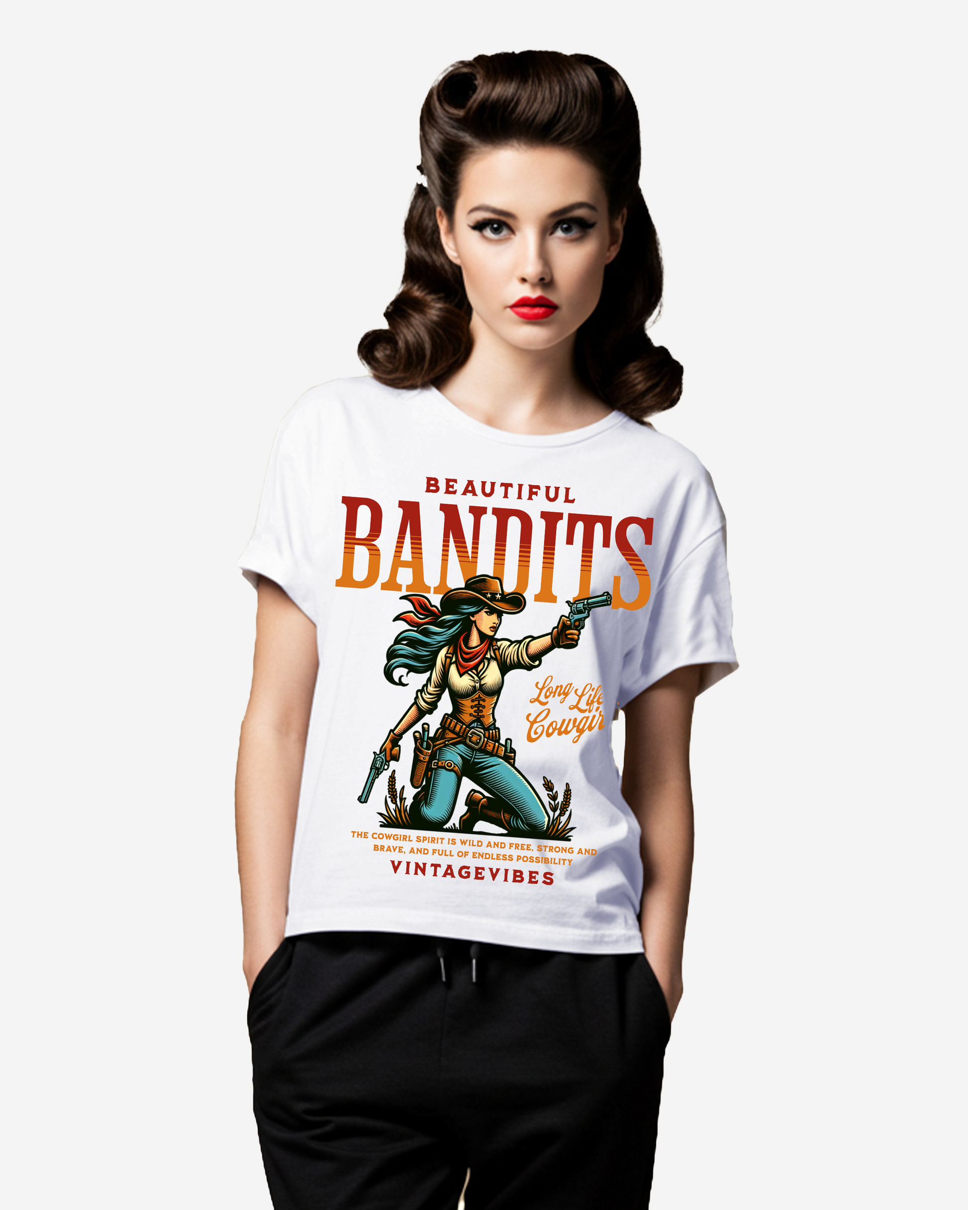 Beautiful Bandits Women's Oversized T-Shirt