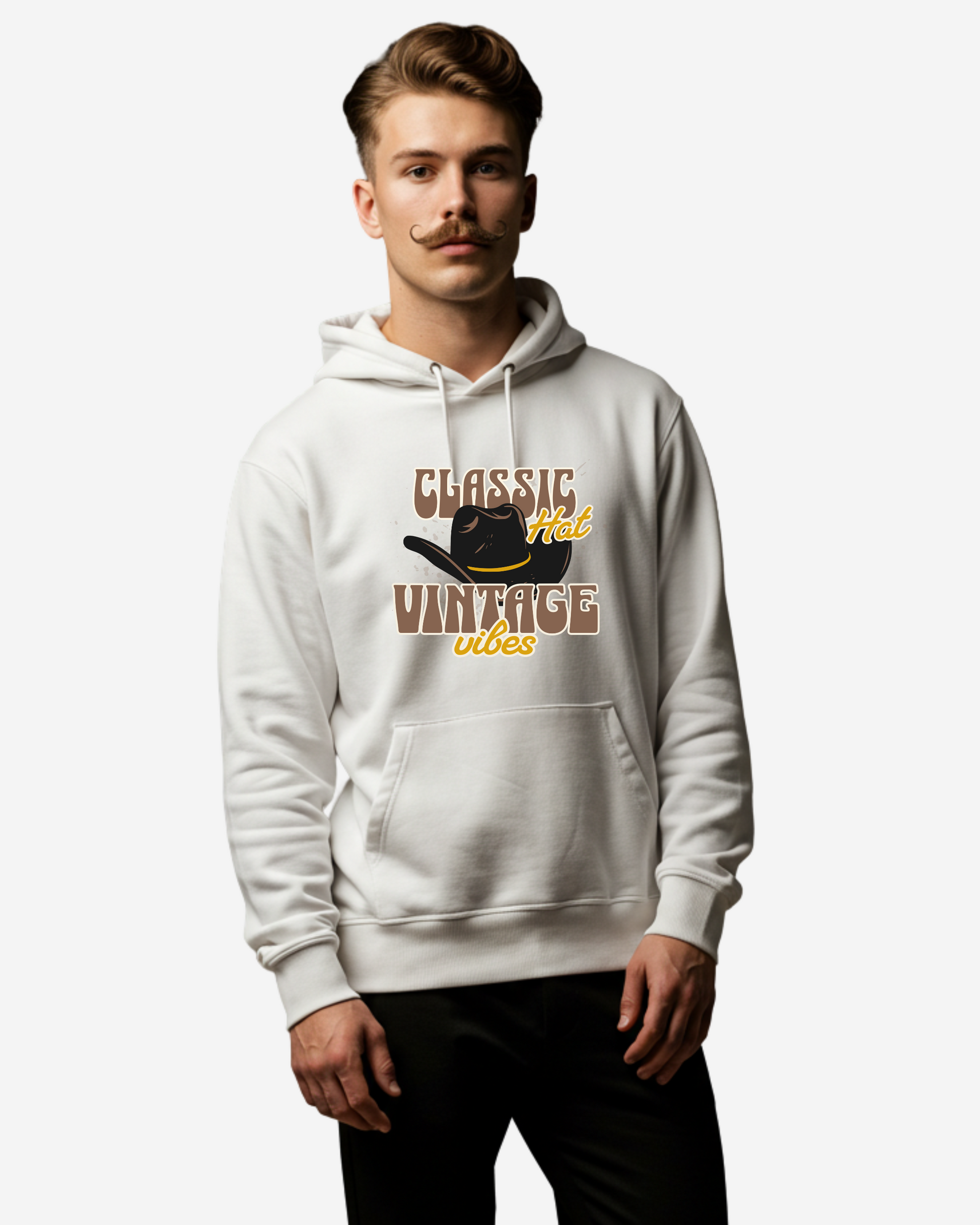 Classic Hat Men's Oversized Hoodie