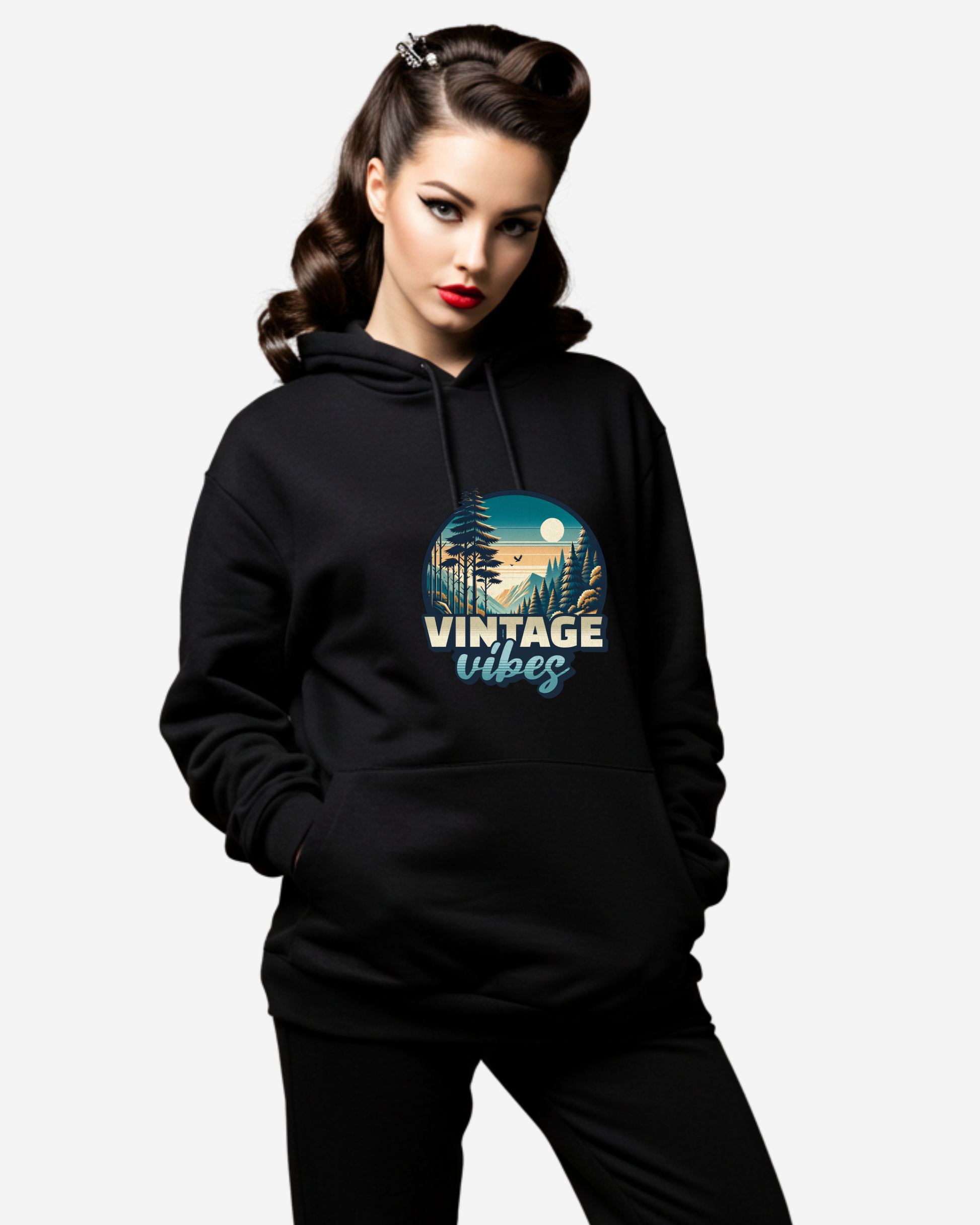 Wildlife Forest Women's Oversized Hoodie