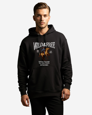 Wild & Free Men's Oversized Hoodie