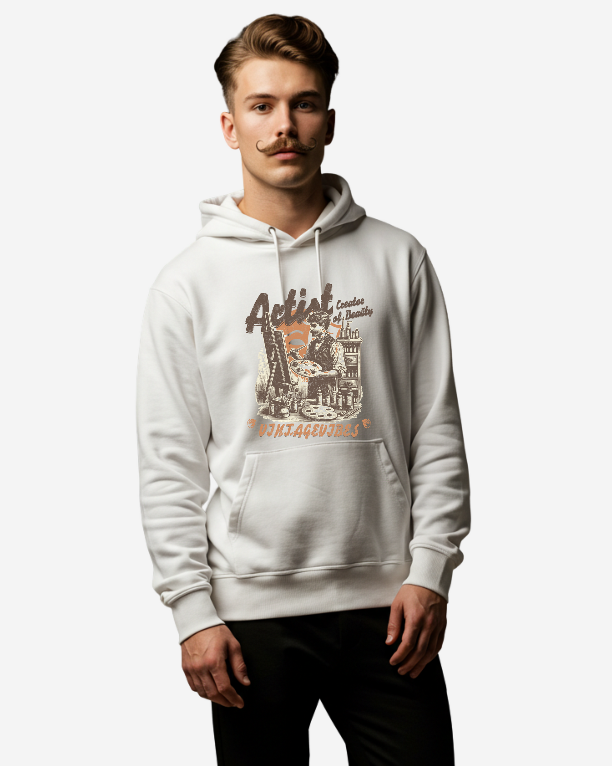Artist, Creator of Beauty Men's Oversized Hoodie