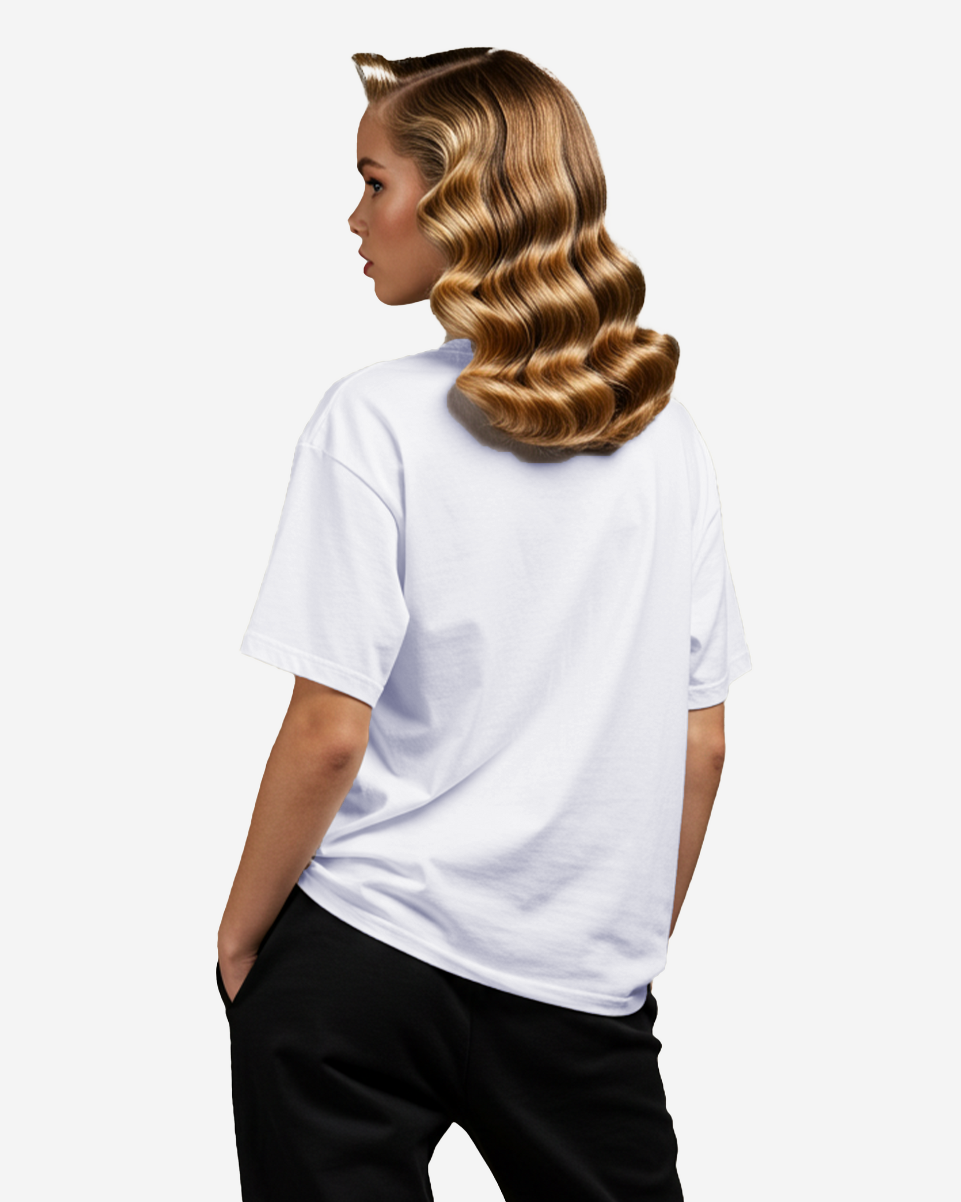 Art Illustration Urban Street Women's Oversized T-Shirt
