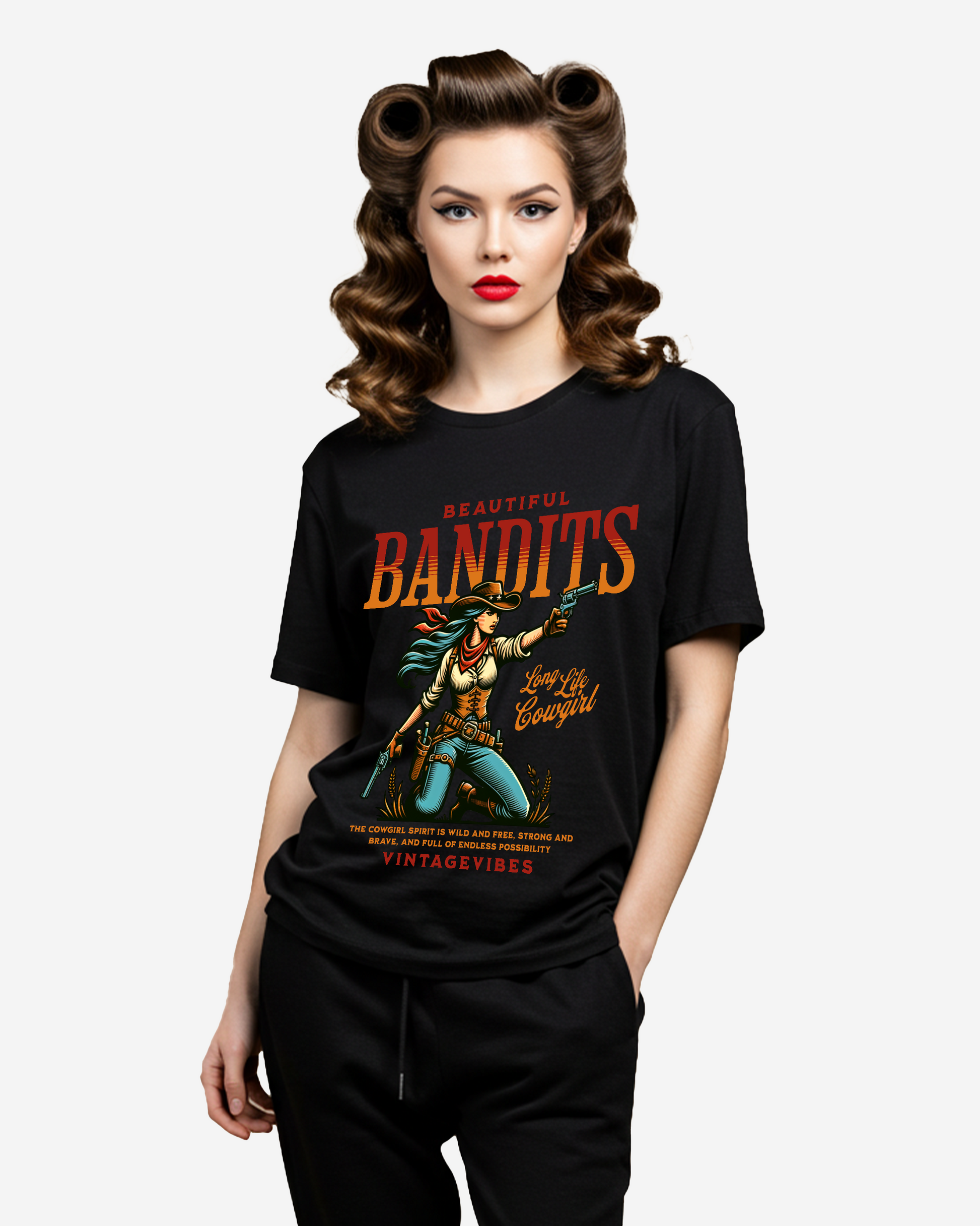 Beautiful Bandits Women's Oversized T-Shirt