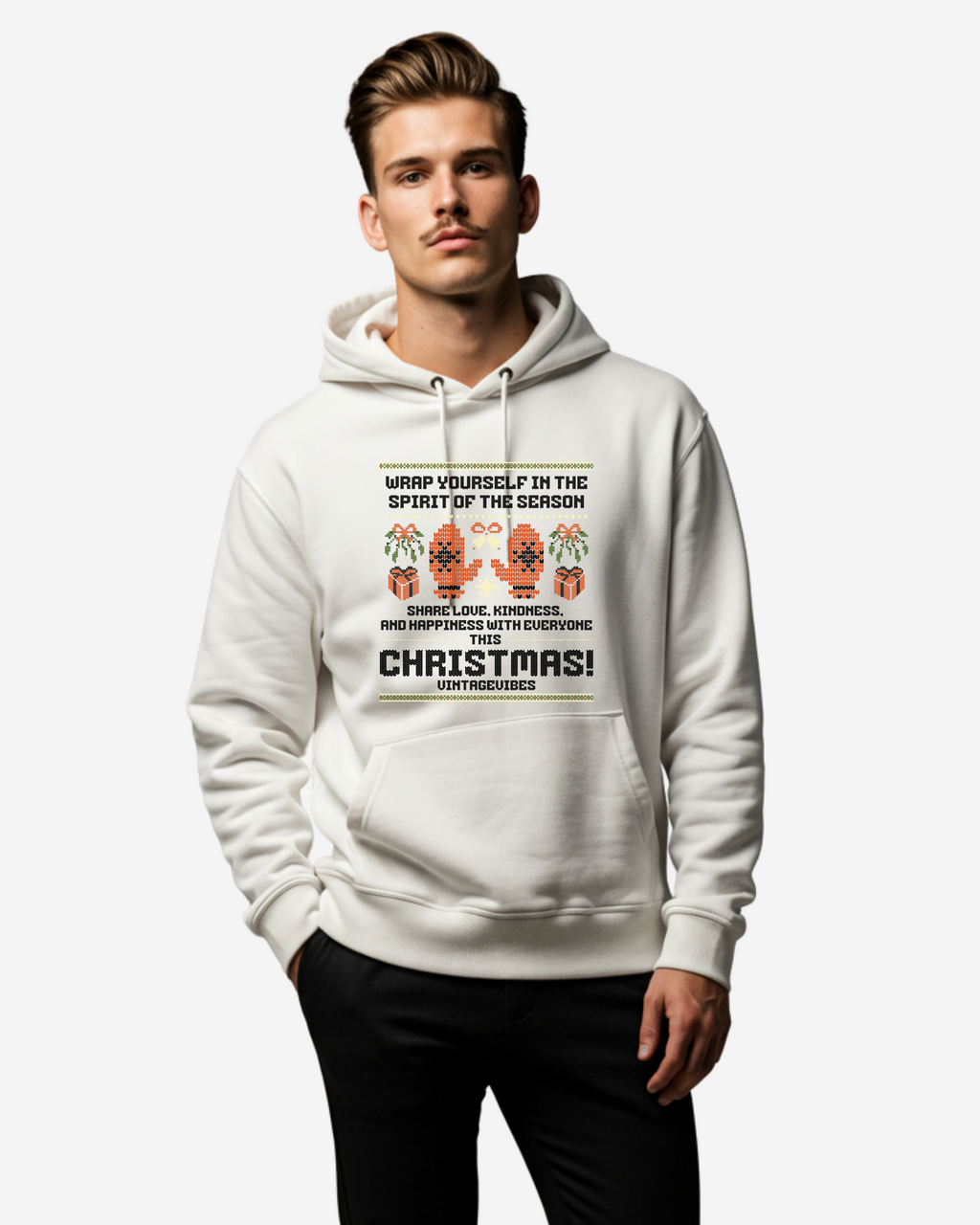 Wrap Yourself Men's Oversized Hoodie