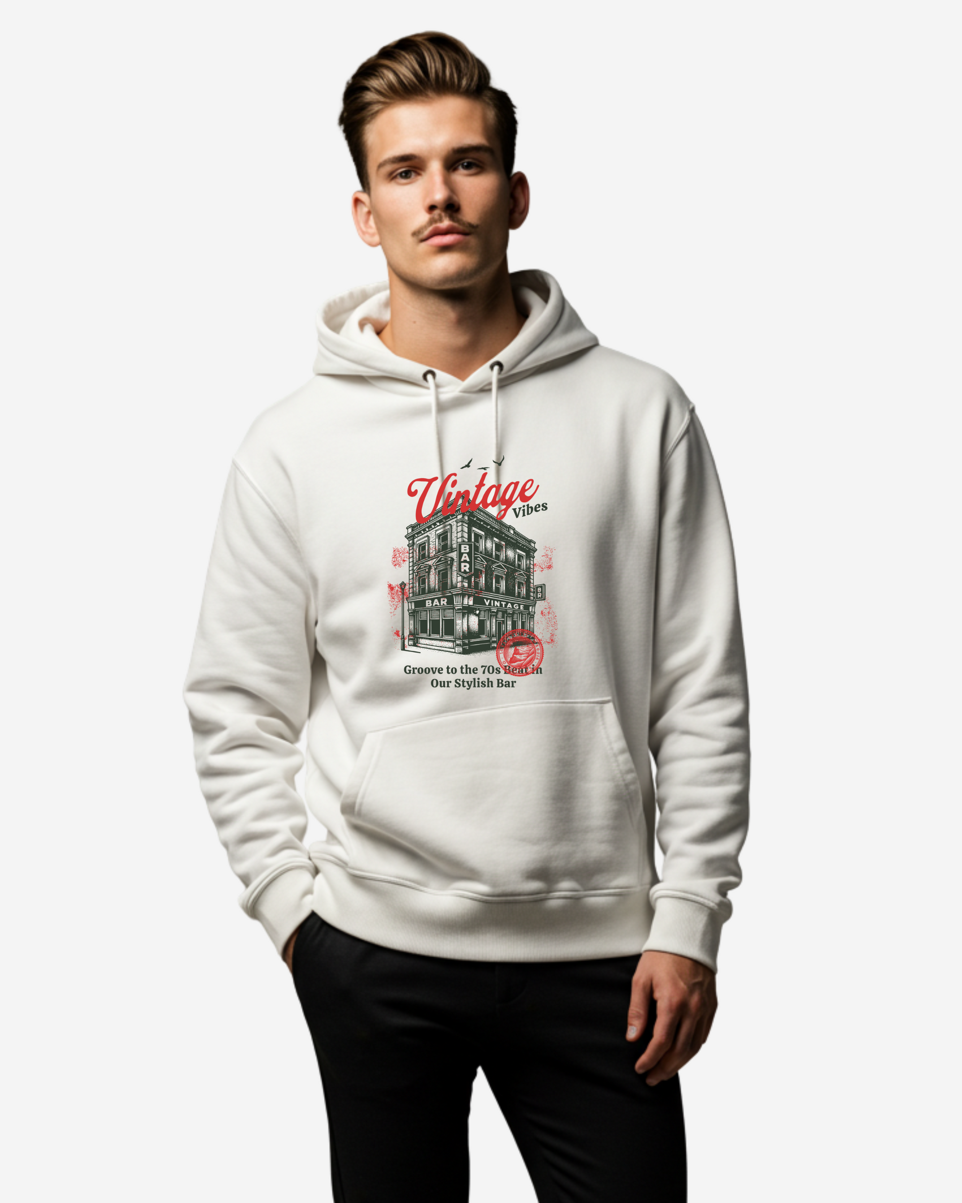 Boogie Wonderland Men's Oversized Hoodie