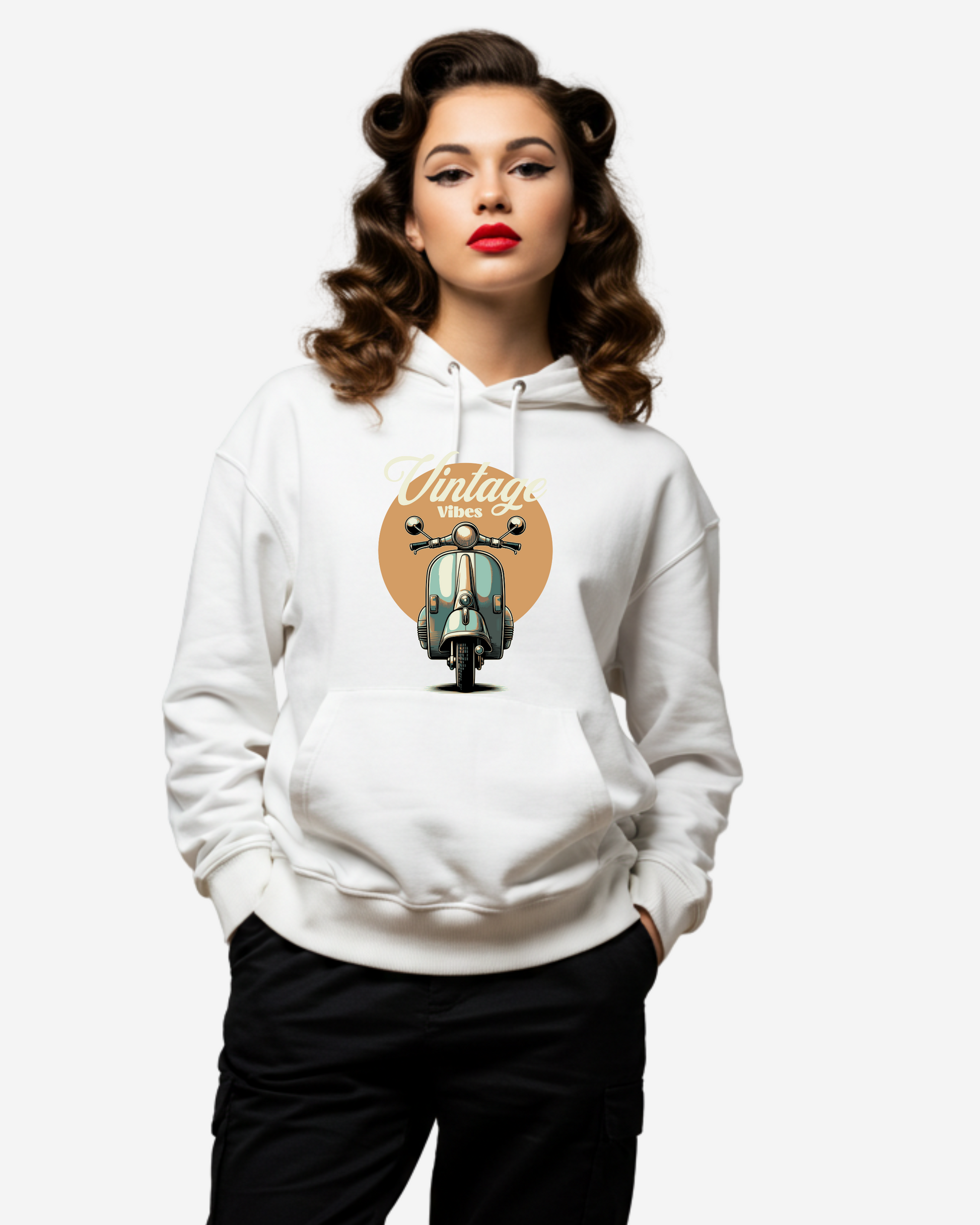 Vintage Ride Women's Oversized Hoodie