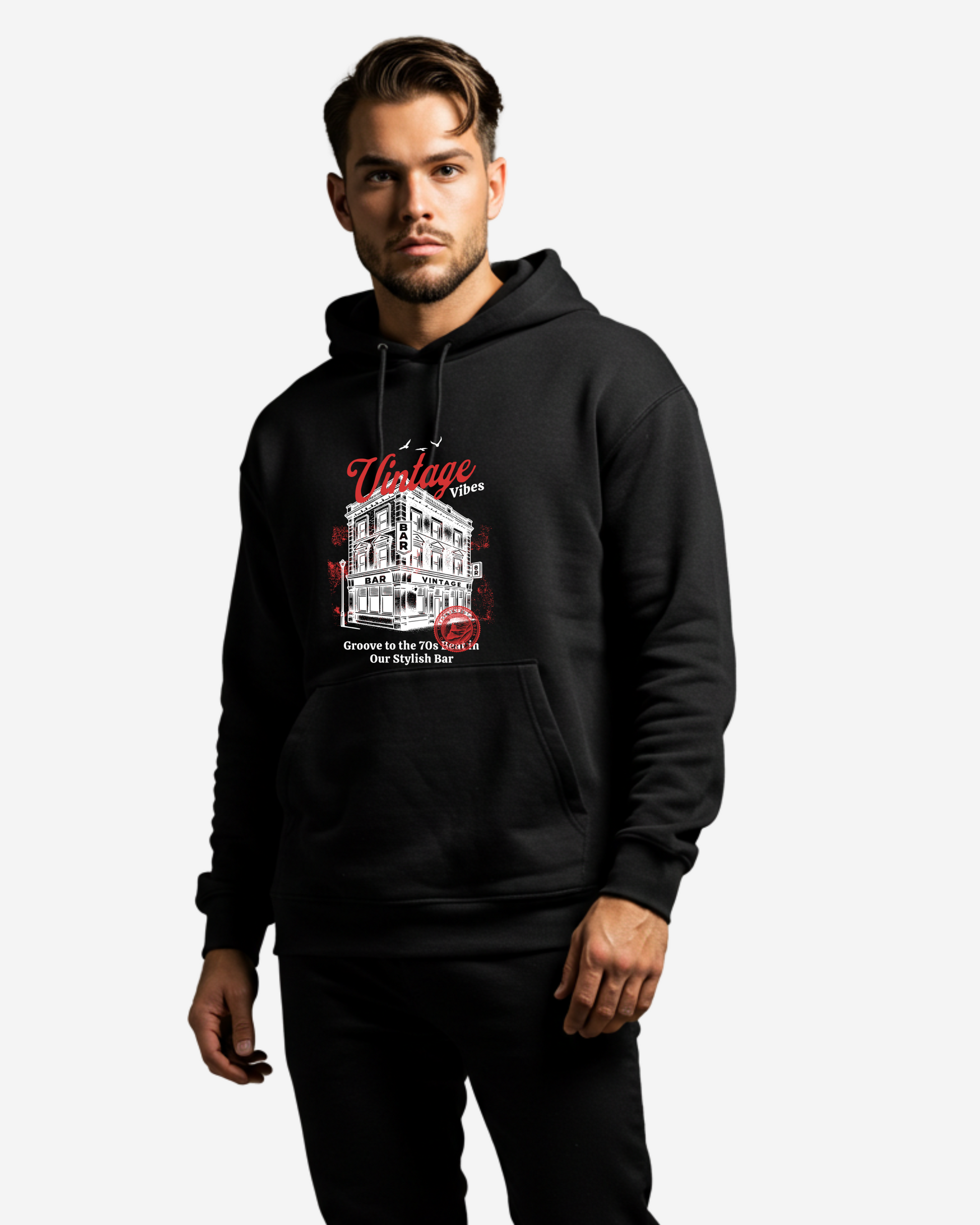Boogie Wonderland Men's Oversized Hoodie