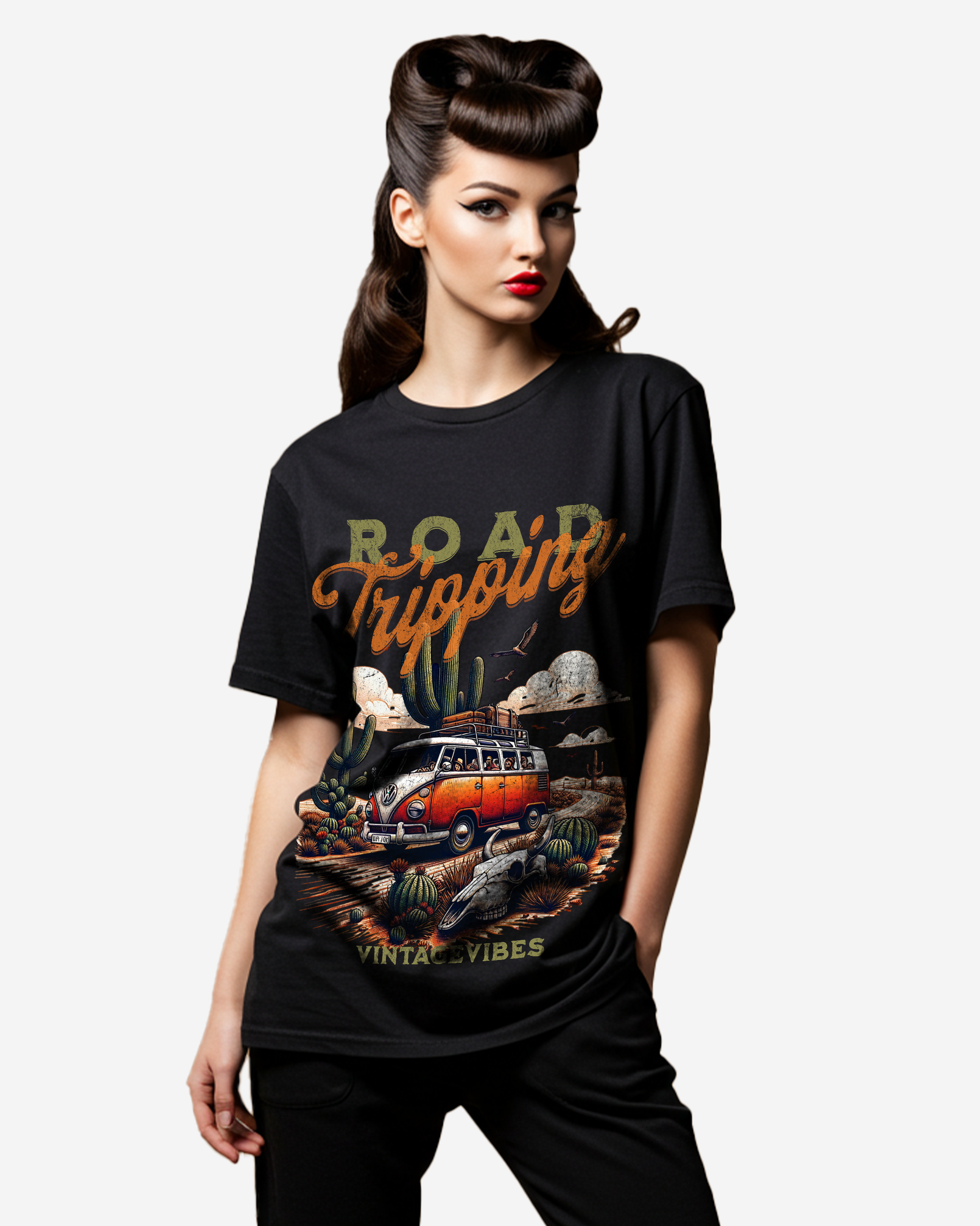 Road Tripping Women's Oversized T-Shirt