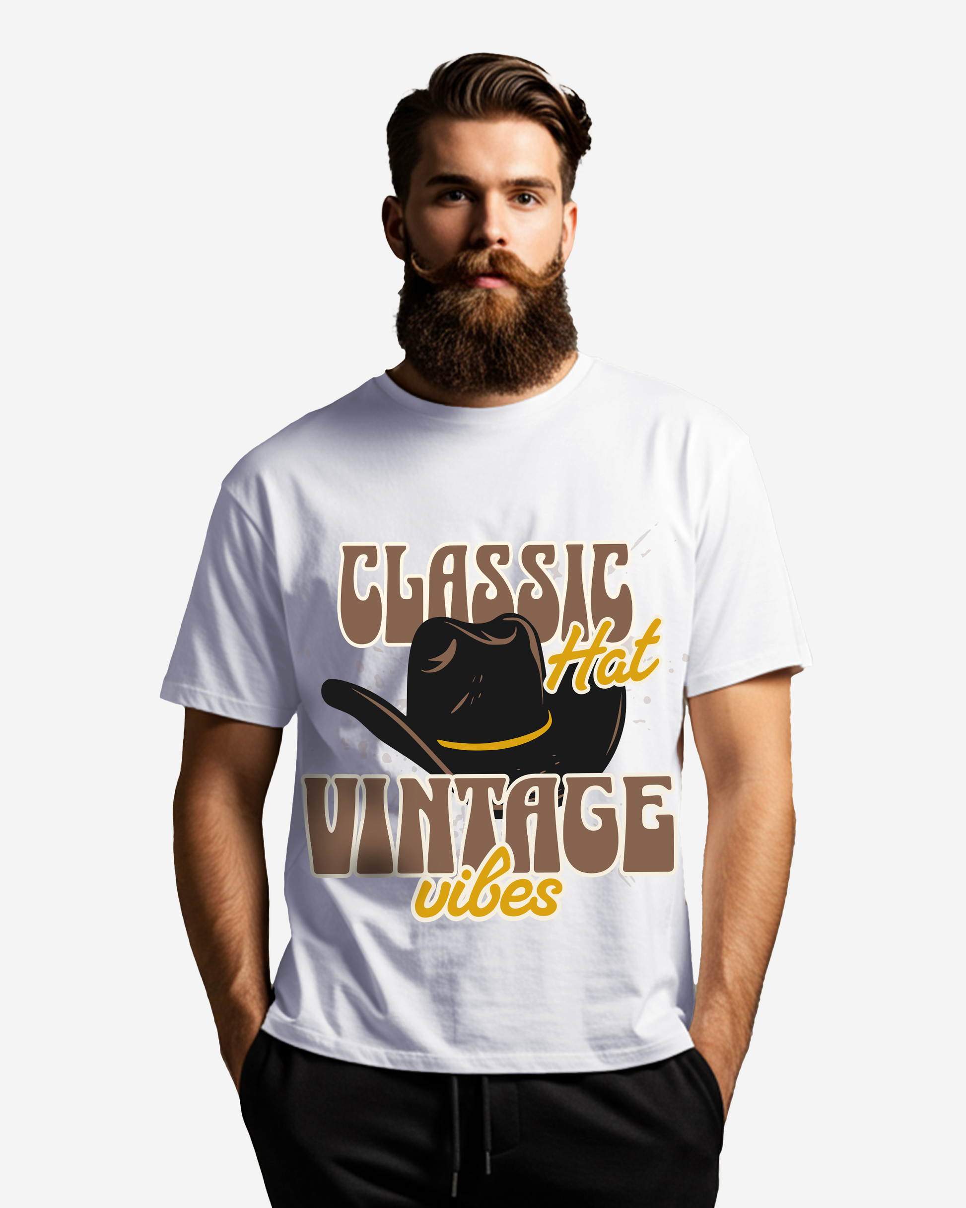 Classic Hat Men's Oversized T-Shirt