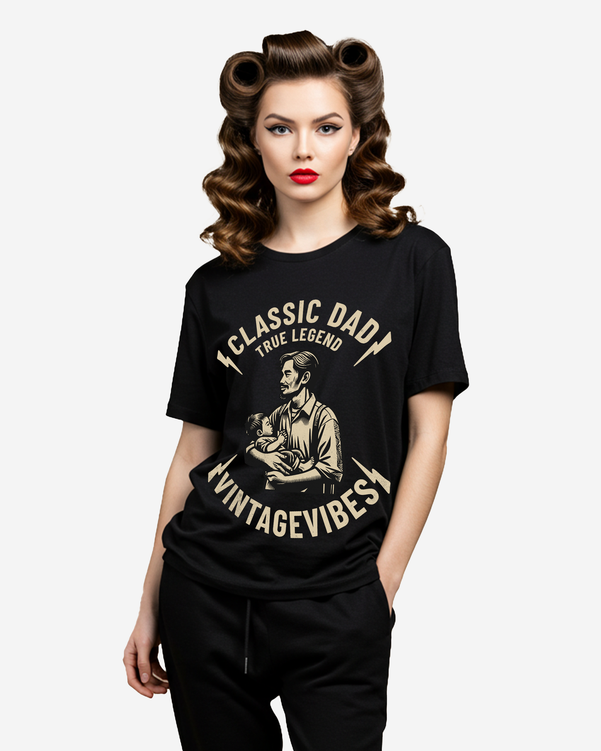 Classic Dad Women's Oversized T-Shirt