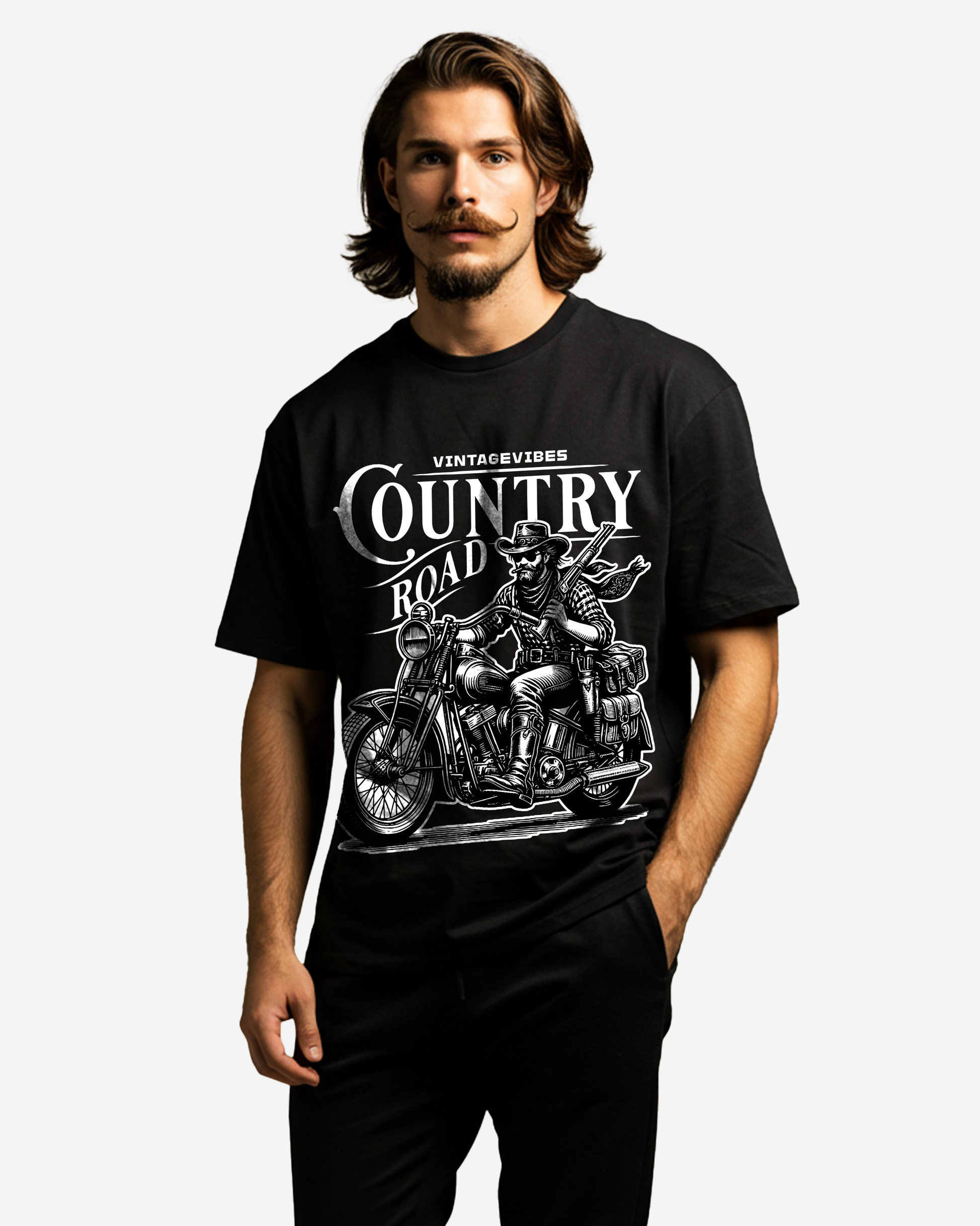 Country Road Men's Oversized T-Shirt